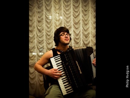Zdravko on the accordion